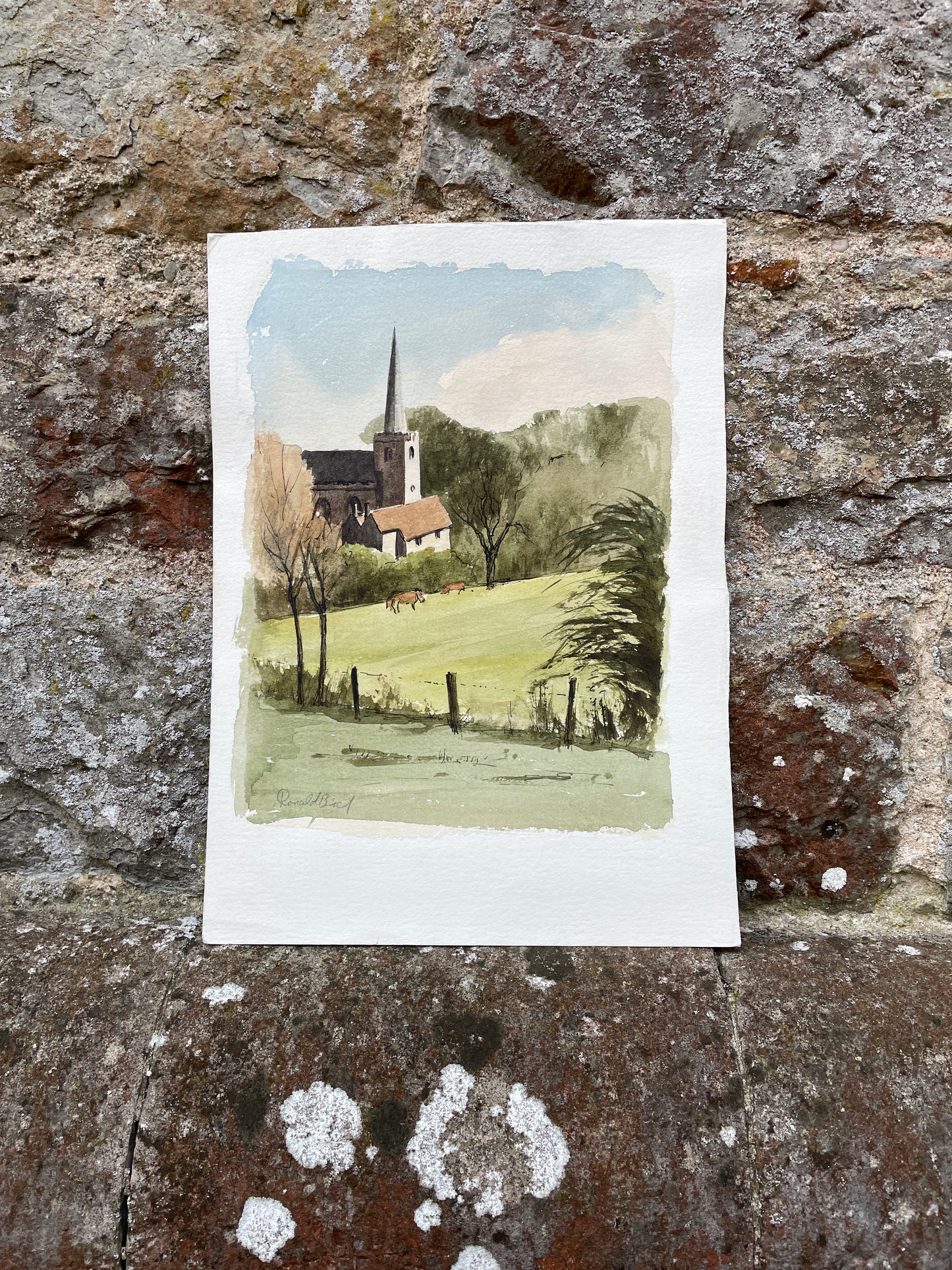 Watercolour On Paper by Ronald Birch