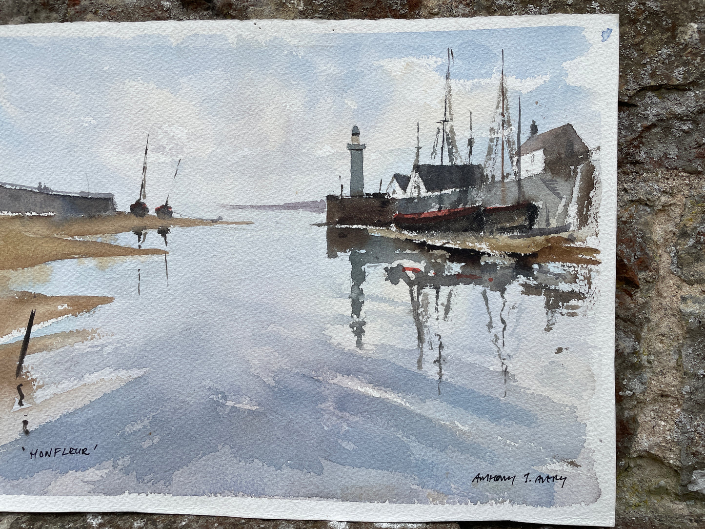 Honfleur by Anthony J. Avery